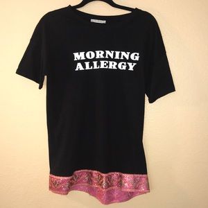 Size S t-shirt dress from Zara